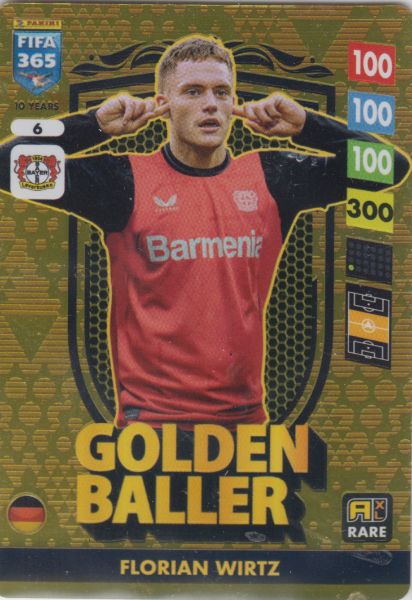 FIFA25 - 006 - Florian Wirtz (Bayer 04 Leverkusen) - Golden Baller