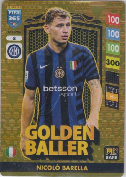 FIFA25 - 008 - Nicolò Barella (FC Internazionale Milano) - Golden Baller