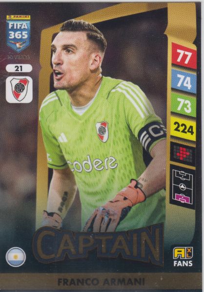 FIFA25 - 021 - Franco Armani (C.A. River Plate) - Captain