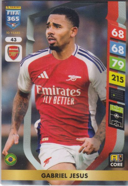 FIFA25 - 043 - Gabriel Jesus (Arsenal)