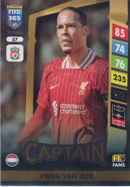 FIFA25 - 057 - Virgil van Dijk (Liverpool) - Captain