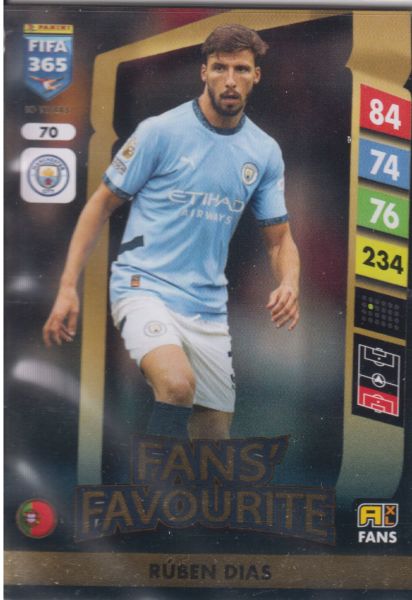 FIFA25 - 070 - Rúben Dias (Manchester City) - Fans' Favourite