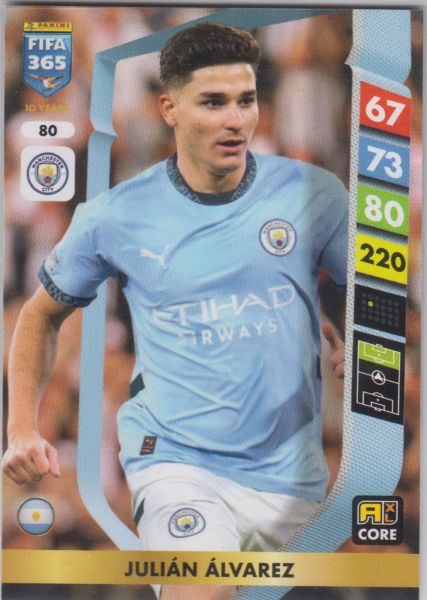 FIFA25 - 080 - Julian Álvarez (Manchester City)