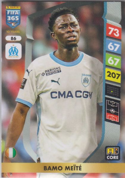 FIFA25 - 086 - Bamo Meïté (Olympique de Marseille)