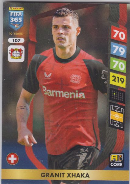 FIFA25 - 107 - Granit Xhaka (Bayer 04 Leverkusen)