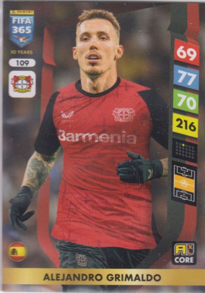 FIFA25 - 109 - Álejandro Grimaldo (Bayer 04 Leverkusen)