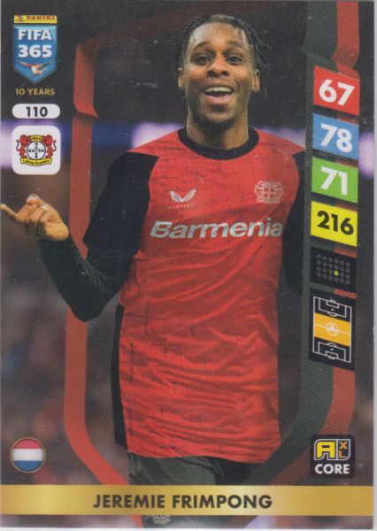 FIFA25 - 110 - Jeremie Frimpong (Bayer 04 Leverkusen)