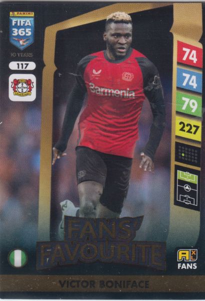 FIFA25 - 117 - Victor Boniface (Bayer 04 Leverkusen) - Fans' Favourite