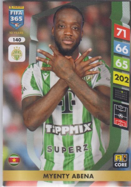 FIFA25 - 140 - Myenty Abena (Ferencvárosi TC)