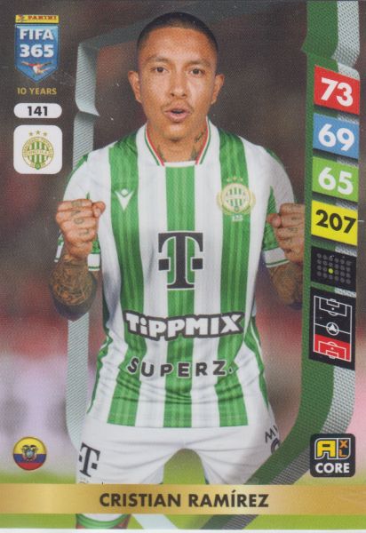 FIFA25 - 141 - Cristian Ramírez (Ferencvárosi TC)