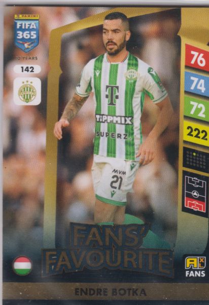 FIFA25 - 142 - Endre Botka (Ferencvárosi TC) - Fans' Favourite