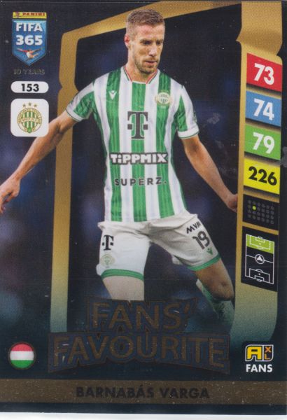 FIFA25 - 153 - Barnabás Varga (Ferencvárosi TC) - Fans' Favourite