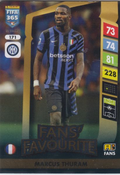 FIFA25 - 171 - Marcus Thuram (FC Internazionale Milano) - Fans' Favourite