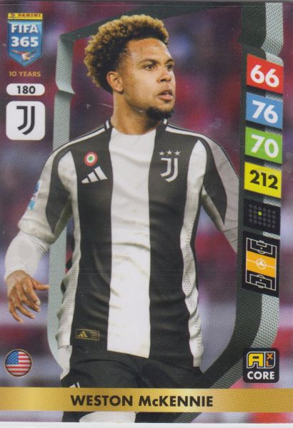 FIFA25 - 180 - Weston McKennie (Juventus)