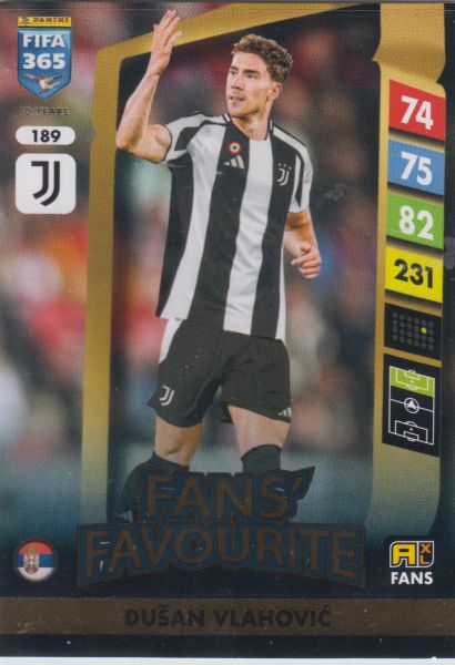 FIFA25 - 189 - Dušan Vlahović (Juventus) - Fans' Favourite