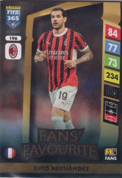 FIFA25 - 196 - Théo Hernandez (AC Milan) - Fans' Favourite