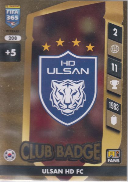 FIFA25 - 208 - Club Badge (Ulsan HD FC)