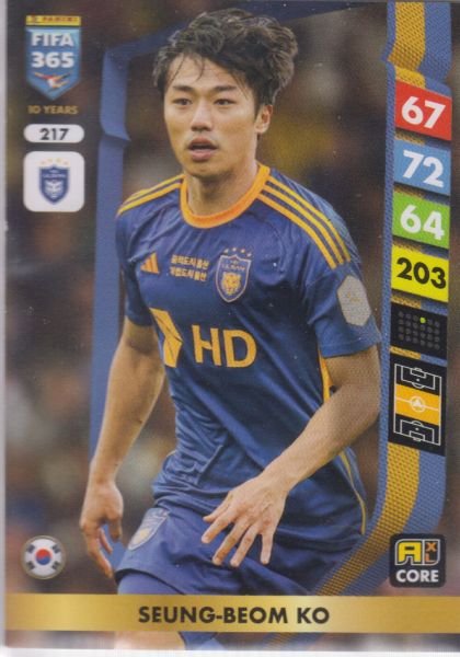 FIFA25 - 217 - Ko Seung-beom (Ulsan HD FC)