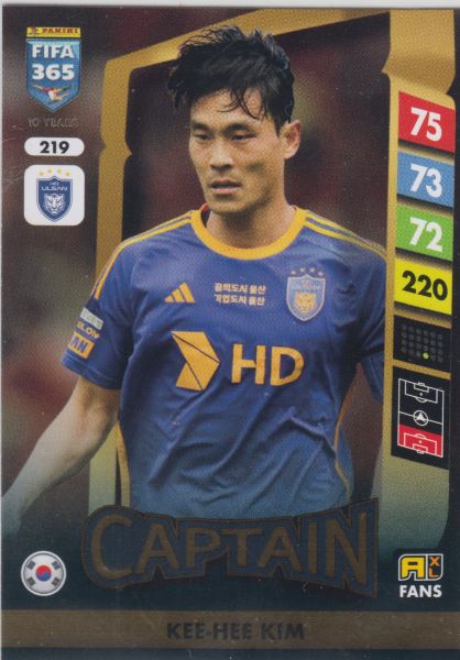 FIFA25 - 219 - Kim Kee-hee (Ulsan HD FC) - Captain