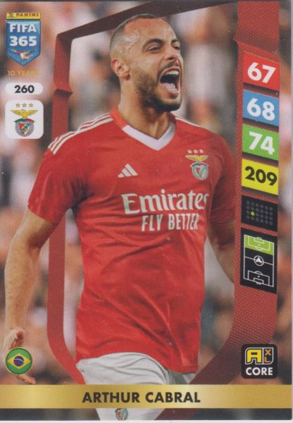 FIFA25 - 260 - Arthur Cabral (SL Benfica)