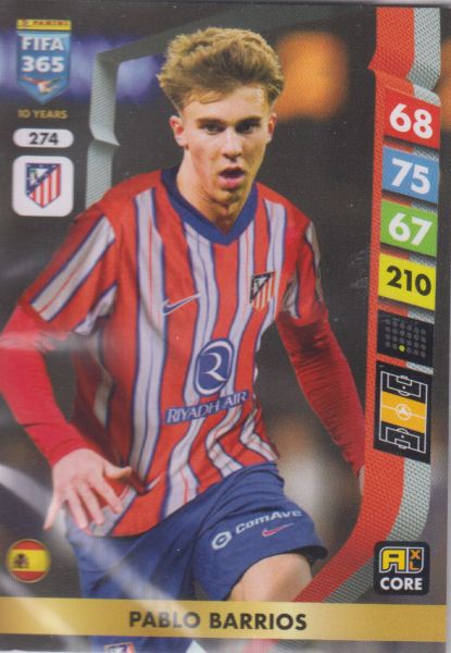 FIFA25 - 274 - Pablo Barrios (Atlético de Madrid)