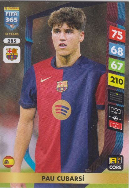 FIFA25 - 285 - Pau Cubarsí (FC Barcelona)