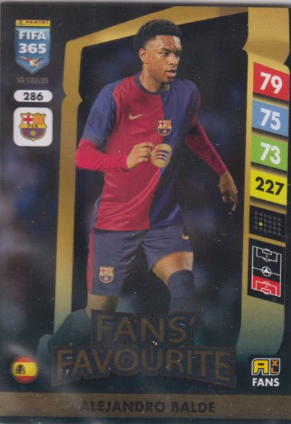 FIFA25 - 286 - Alejandro Balde (FC Barcelona) - Fans' Favourite