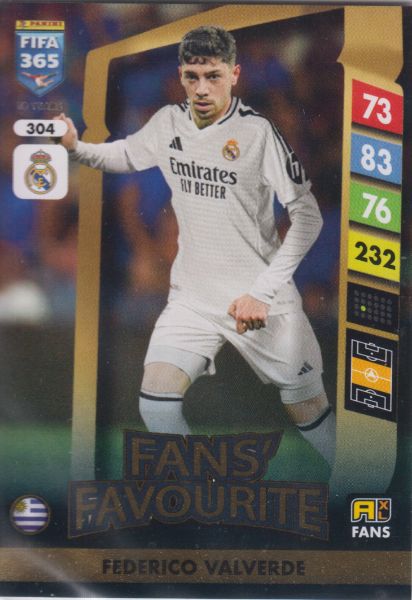 FIFA25 - 304 - Federico Valverde (Real Madrid CF) - Fans' Favourite