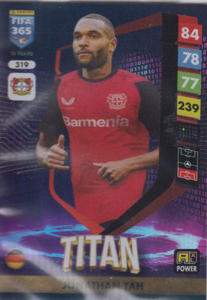 FIFA25 - 319 - Jonathan Tah (Bayer 04 Leverkusen) - Titans