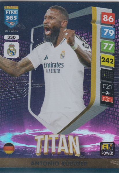 FIFA25 - 330 - Antonio Rüdiger (Real Madrid CF) - Titans