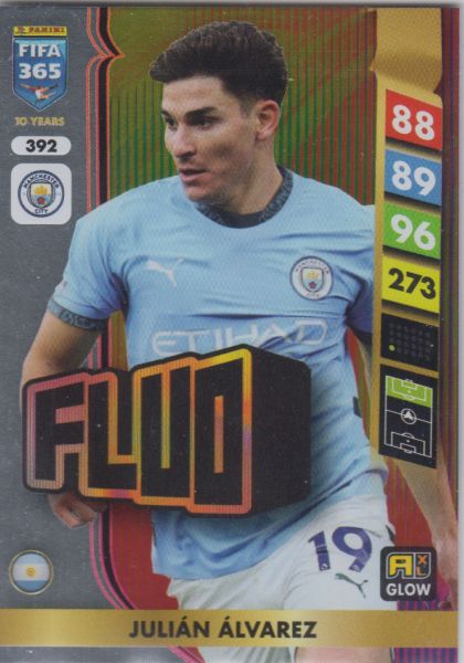 FIFA25 - 392 - Julian Álvarez (Manchester City) - Fluo