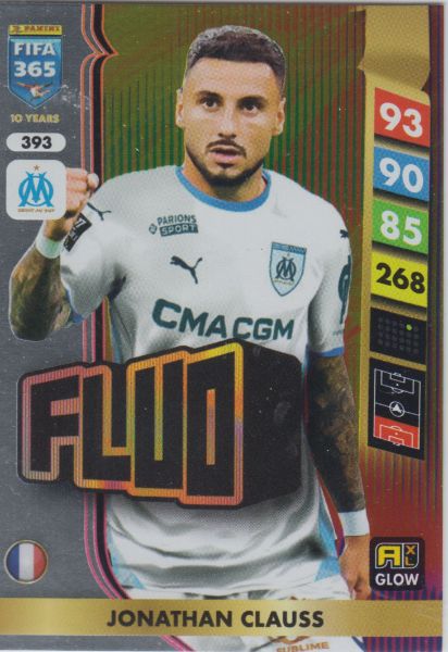 FIFA25 - 393 - Jonathan Clauss (Olympique de Marseille) - Fluo