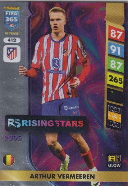 FIFA25 - 412 - Arthur Vermeeren (Atlético de Madrid) - Rising Stars