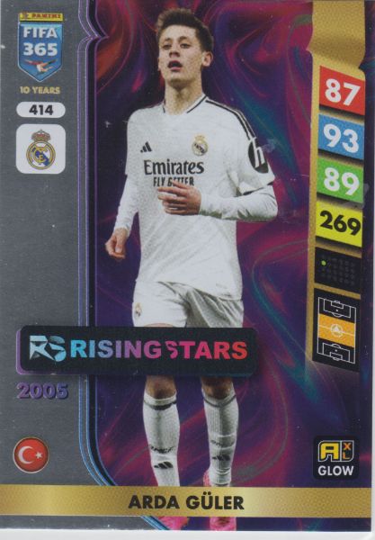 FIFA25 - 414 - Arda Güler (Real Madrid CF) - Rising Stars