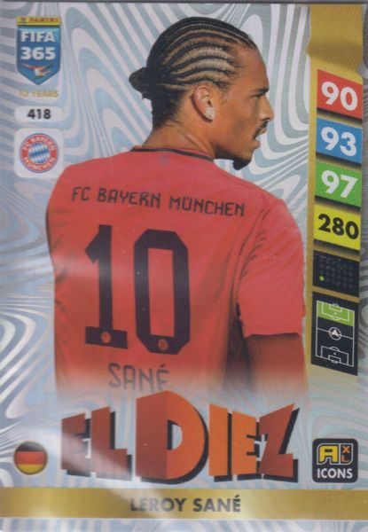 FIFA25 - 418 - Leroy Sané (FC Bayern München) - El Diez