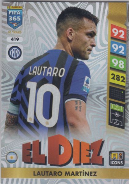 FIFA25 - 419 - Lautaro Martínez (FC Internazionale Milano) - El Diez