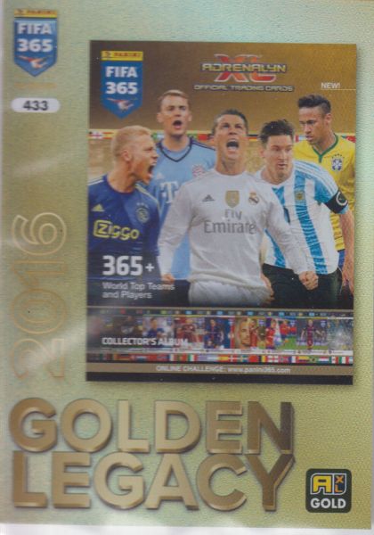 FIFA25 – 433 - Panini FIFA 365 2016 - Golden Legacy