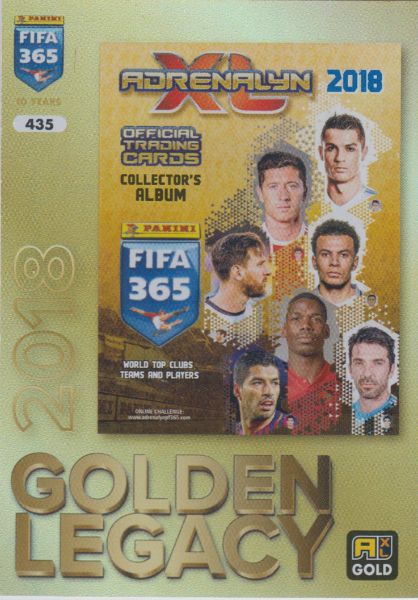 FIFA25 – 435 - Panini FIFA 365 2018 - Golden Legacy