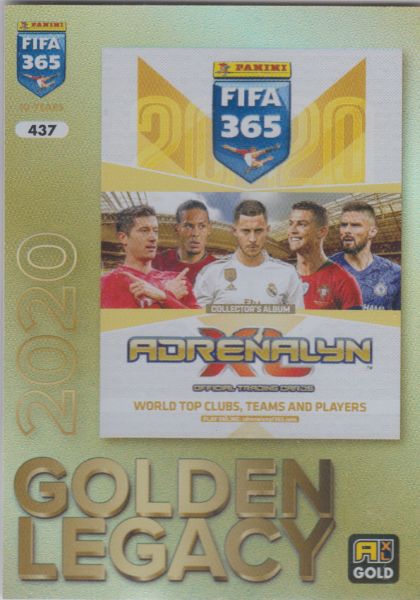 FIFA25 – 437 - Panini FIFA 365 2020 - Golden Legacy