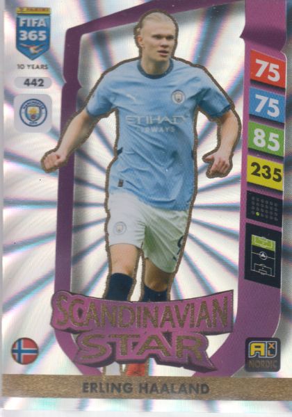 FIFA25 – 442 - Erling Haaland (Manchester City) - Scandinavian Star