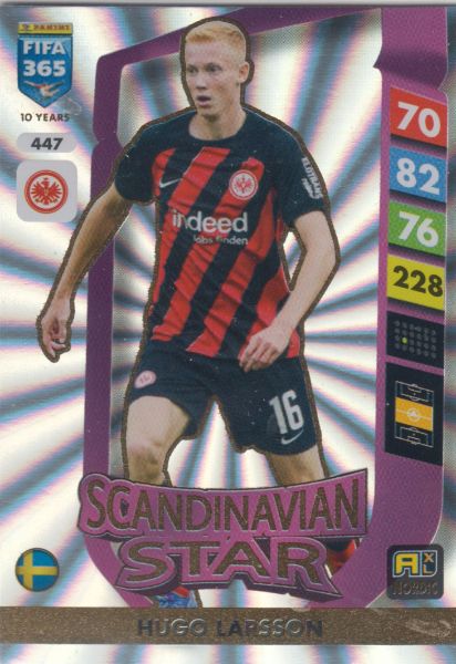 FIFA25 – 447 - Hugo Larsson (Eintracht Frankfurt) - Scandinavian Star