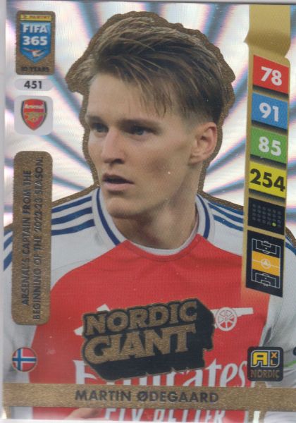 FIFA25 – 451 - Martin Ødegaard (Arsenal) - Nordic Giant