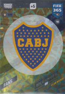 FIFA365 17-18 010 Club Badge Boca Juniors - Club Badge - Boca Juniors