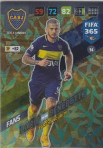 FIFA365 17-18 014 Darío Benedetto - Fans' Favourite - Boca Juniors