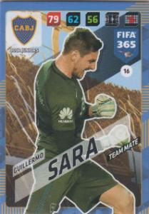 FIFA365 17-18 016 Guillermo Sara - Team Mate - Boca Juniors