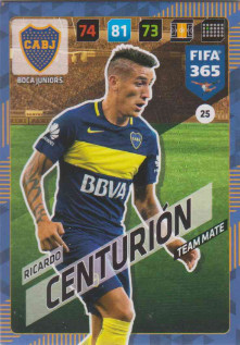 FIFA365 17-18 025 Ricardo Centurión - Team Mate - Boca Juniors