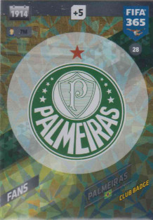 FIFA365 17-18 028 Palmeiras Badge - Club Badge - Palmeiras