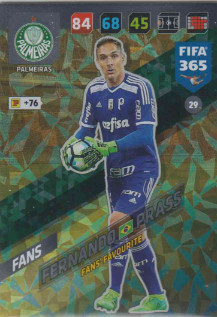 FIFA365 17-18 029 Fernando Prass - Fans' Favourite - Palmeiras