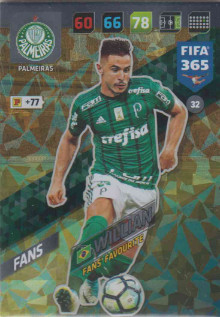 FIFA365 17-18 032 Willian - Fans' Favourite - Palmeiras