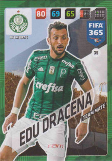 FIFA365 17-18 035 Edu Dracena - Team Mate - Palmeiras